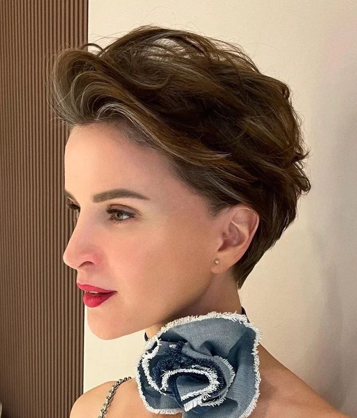 Unique women's pixie haircuts for fine hair inspiration