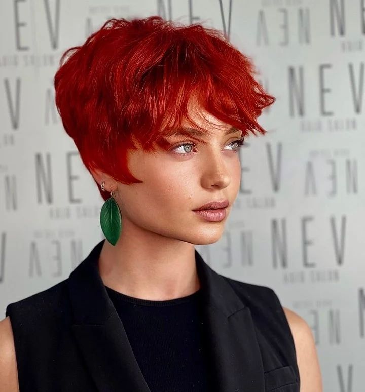 Unique women's pixie haircuts for fine hair inspiration