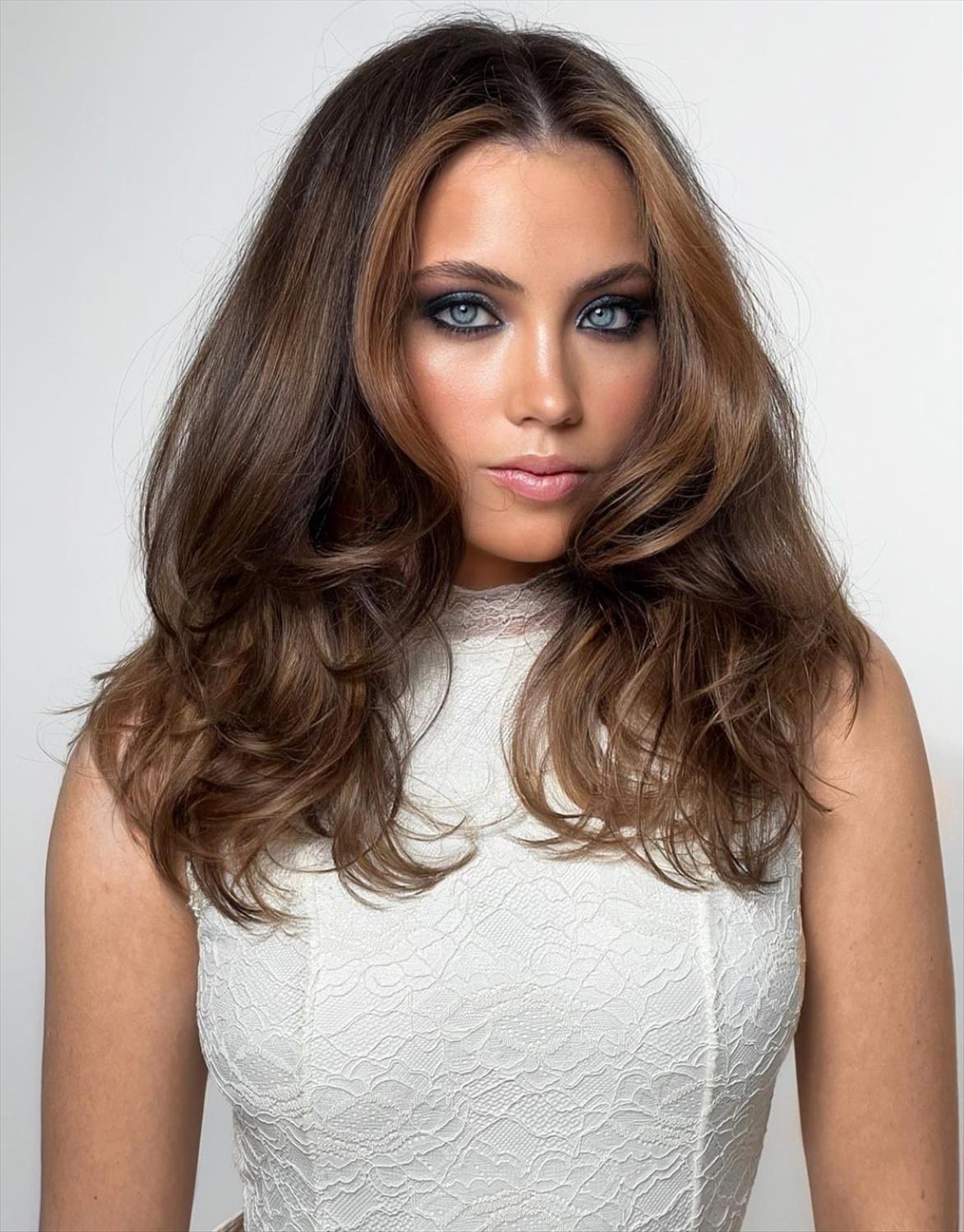 22 Best Winter hair Colors and hairstyles for women - Mycozylive.com