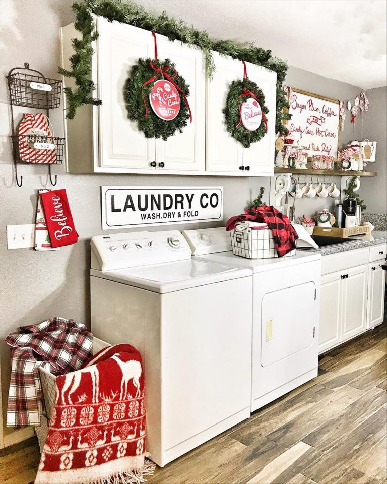 30 Best Laundry Room Decoration Ideas to Copy - Mycozylive.com