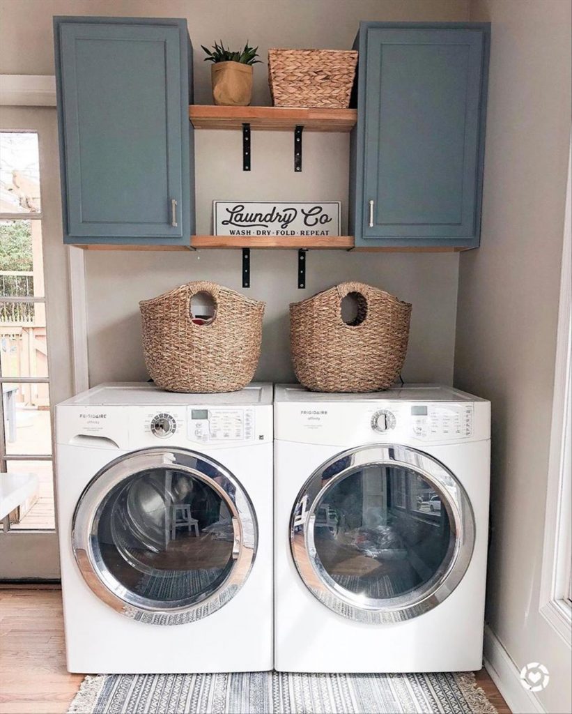 30 Best Laundry Room Decoration Ideas to Copy - Mycozylive.com