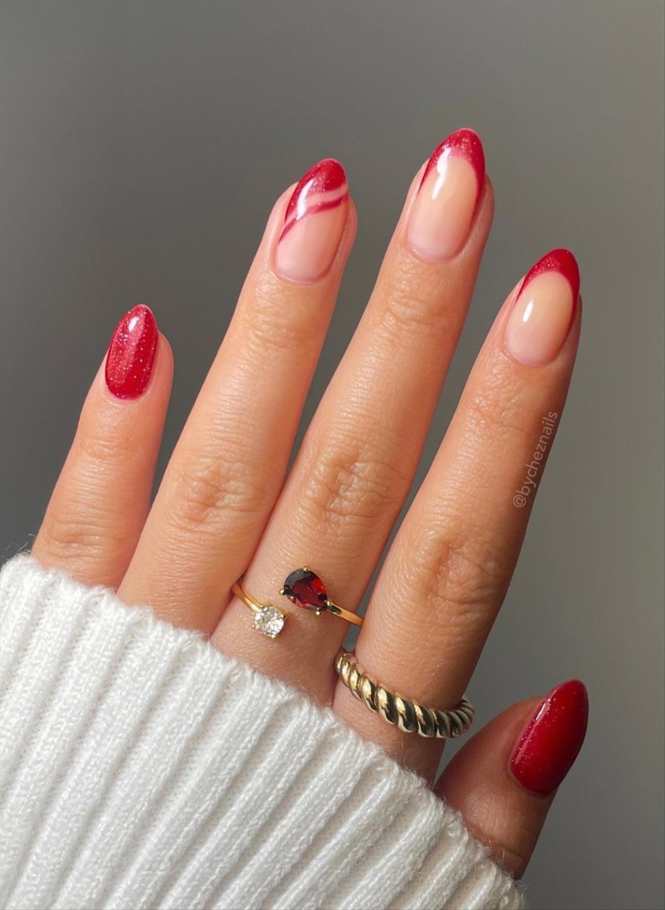 Cute Short Christmas Nails Design For 2023 To Try ASAP