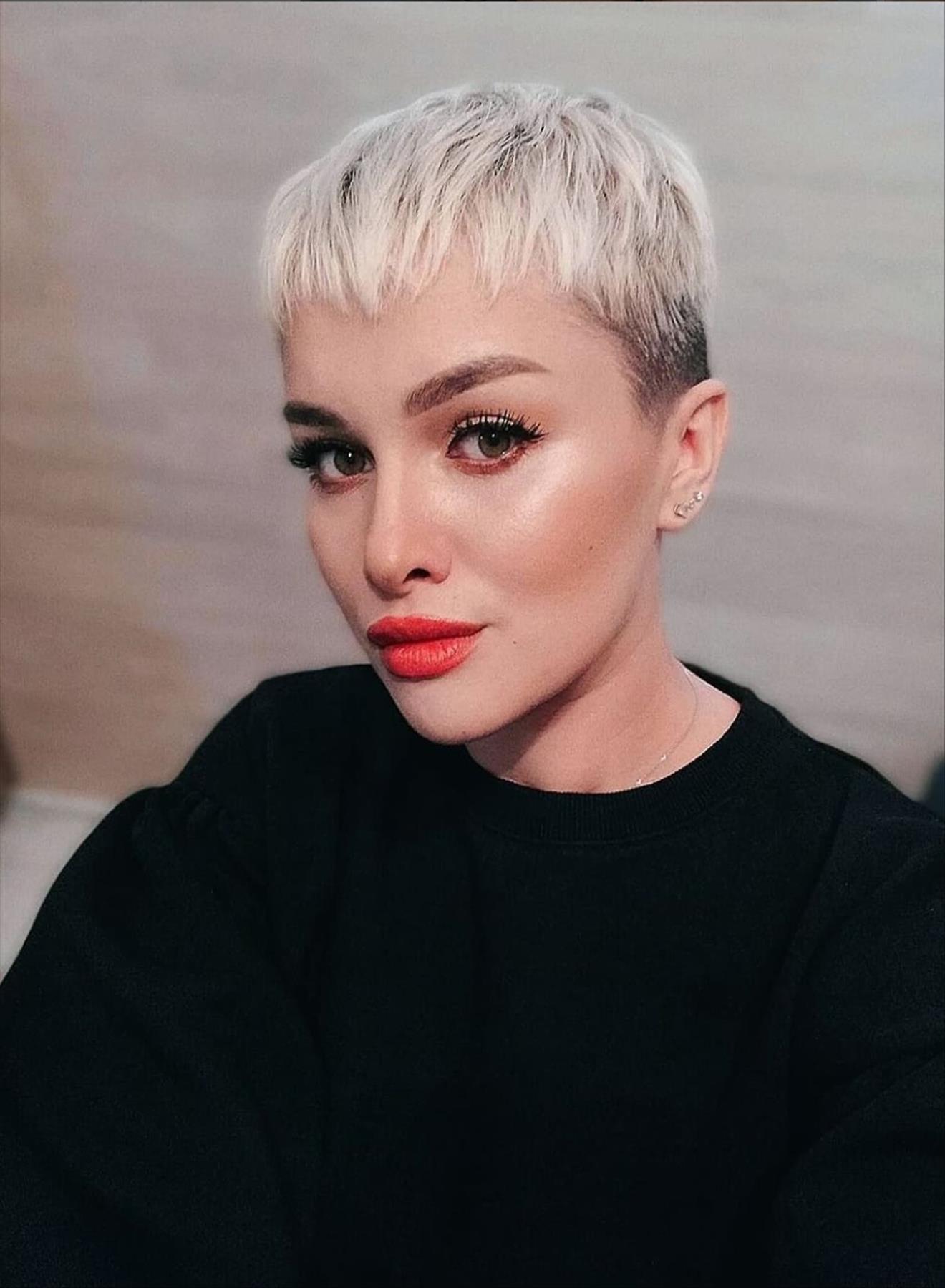 Best short pixie haircuts for thick hair in 2024