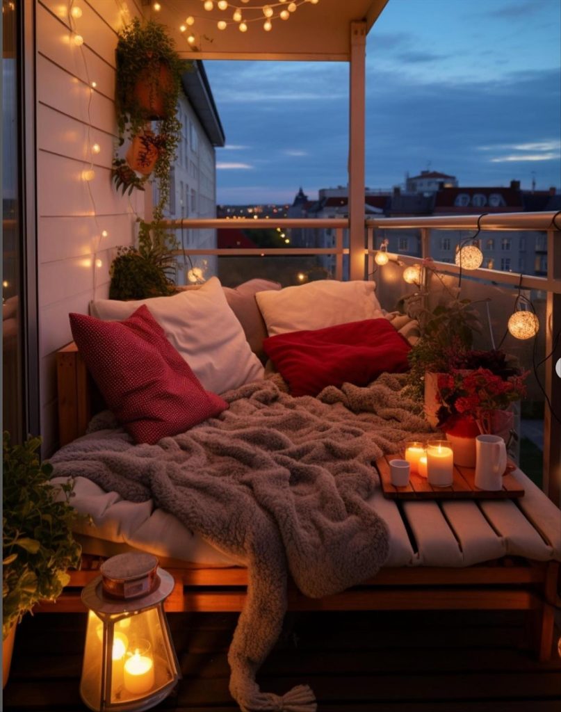 22 Bohemian Balcony Decoration Ideas For Small Space - Mycozylive.com