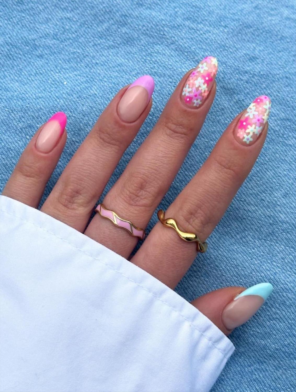 Trendy Spring Flower Nail Art for 2024