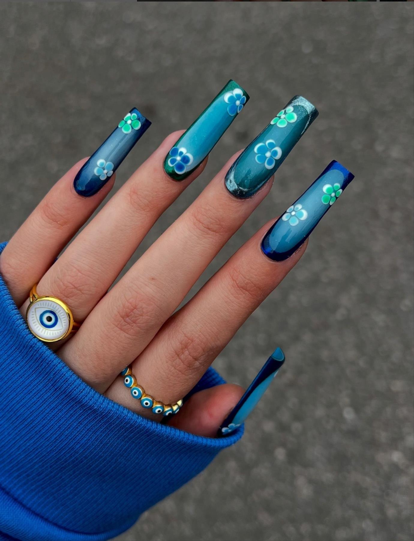 Creative Colored Nail Designs To Brighten Your Day