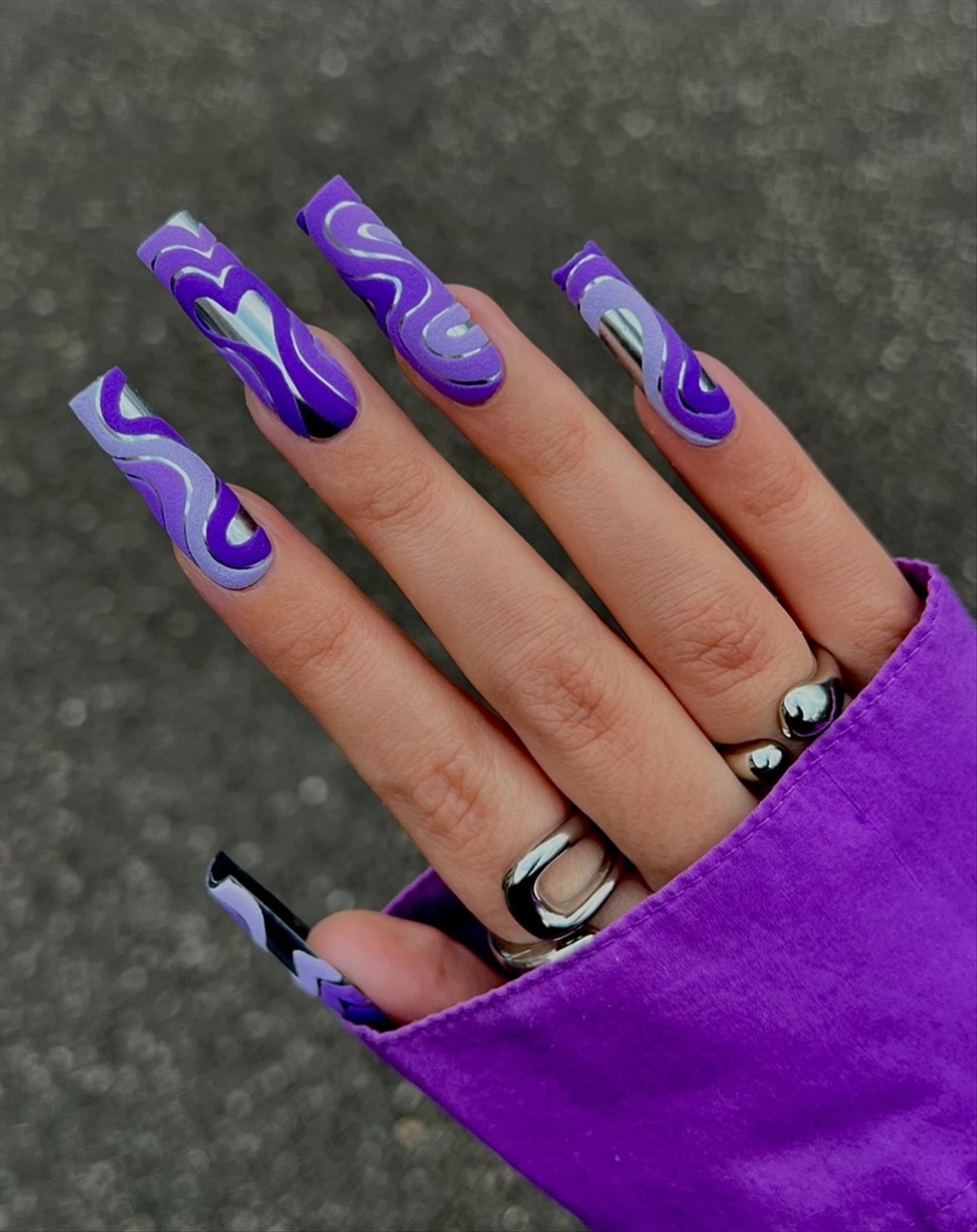 Creative Colored Nail Designs To Brighten Your Day