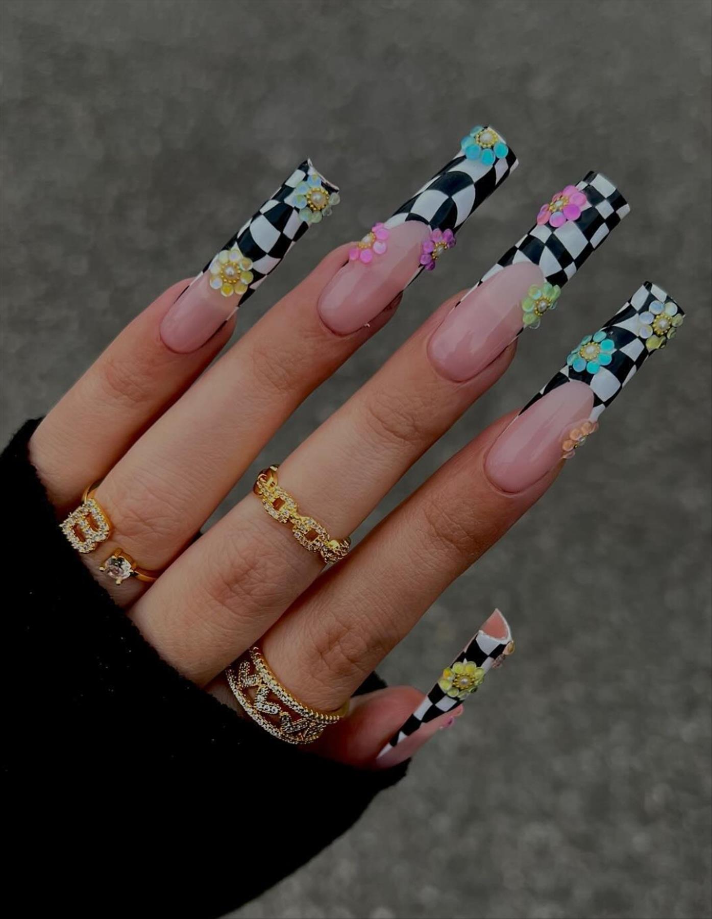 Creative Colored Nail Designs To Brighten Your Day