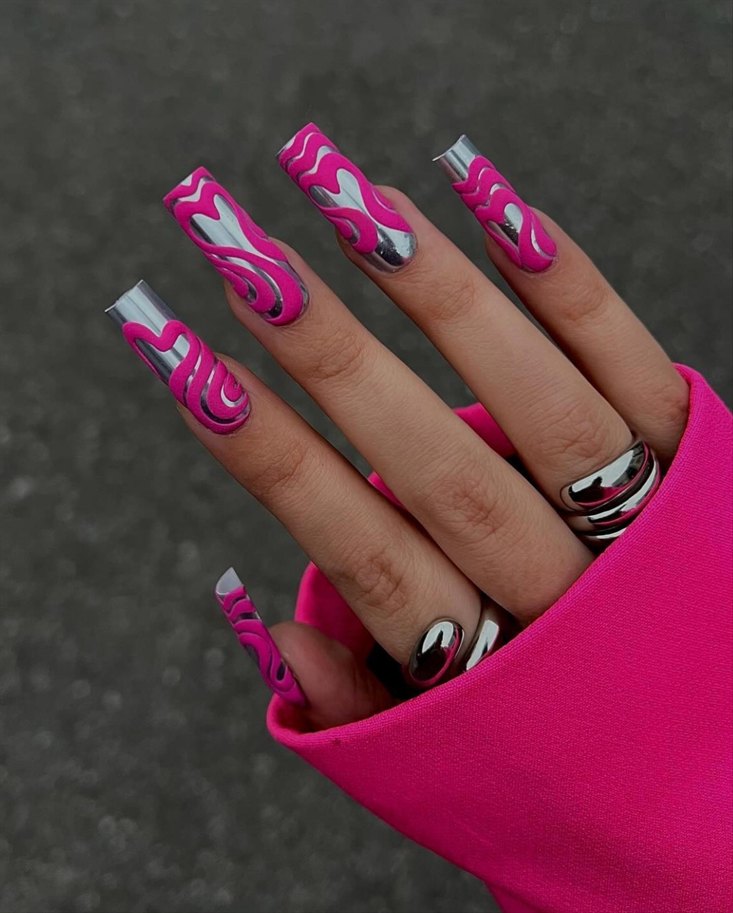 Creative Colored Nail Designs To Brighten Your Day