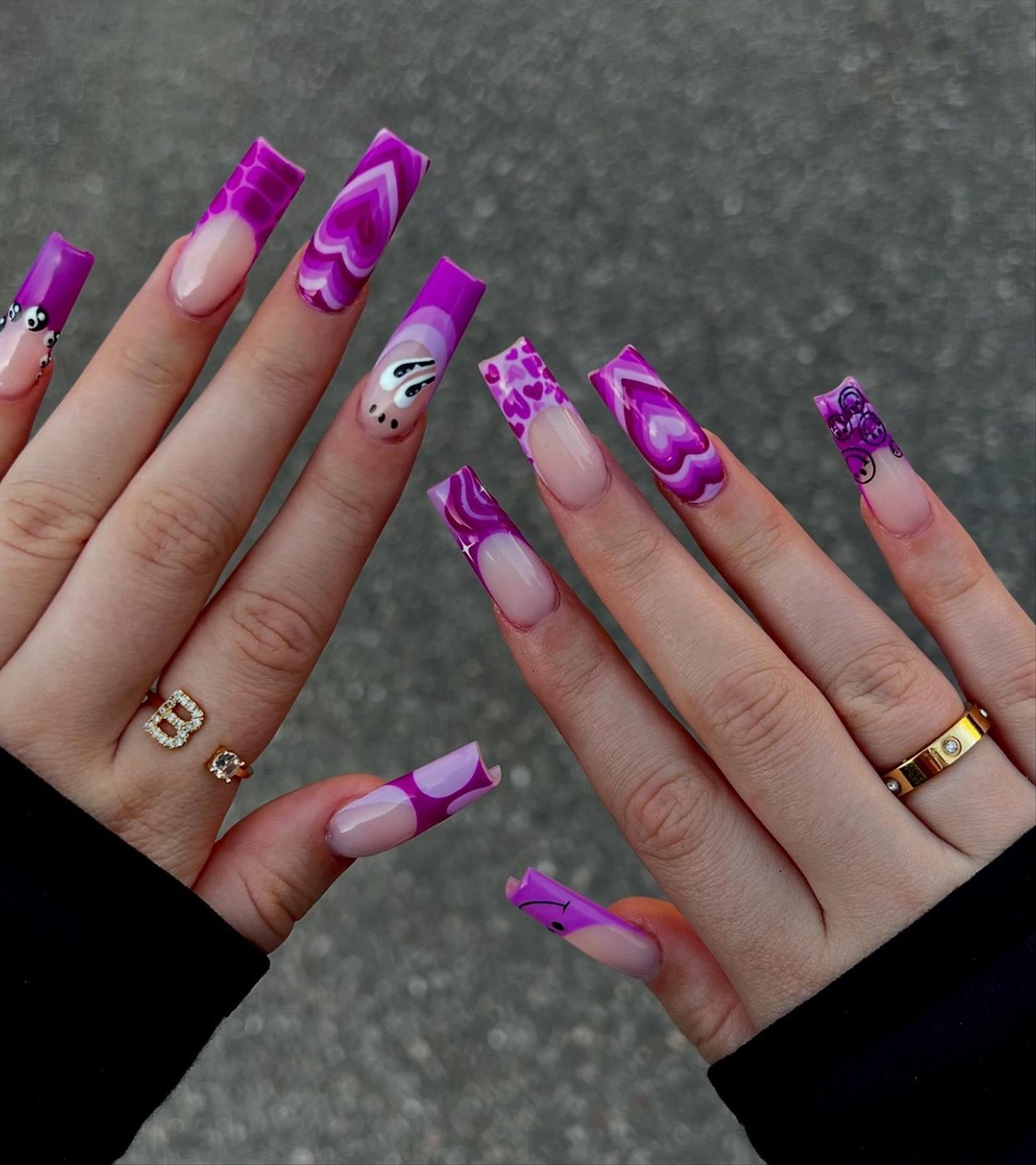 Creative Colored Nail Designs To Brighten Your Day