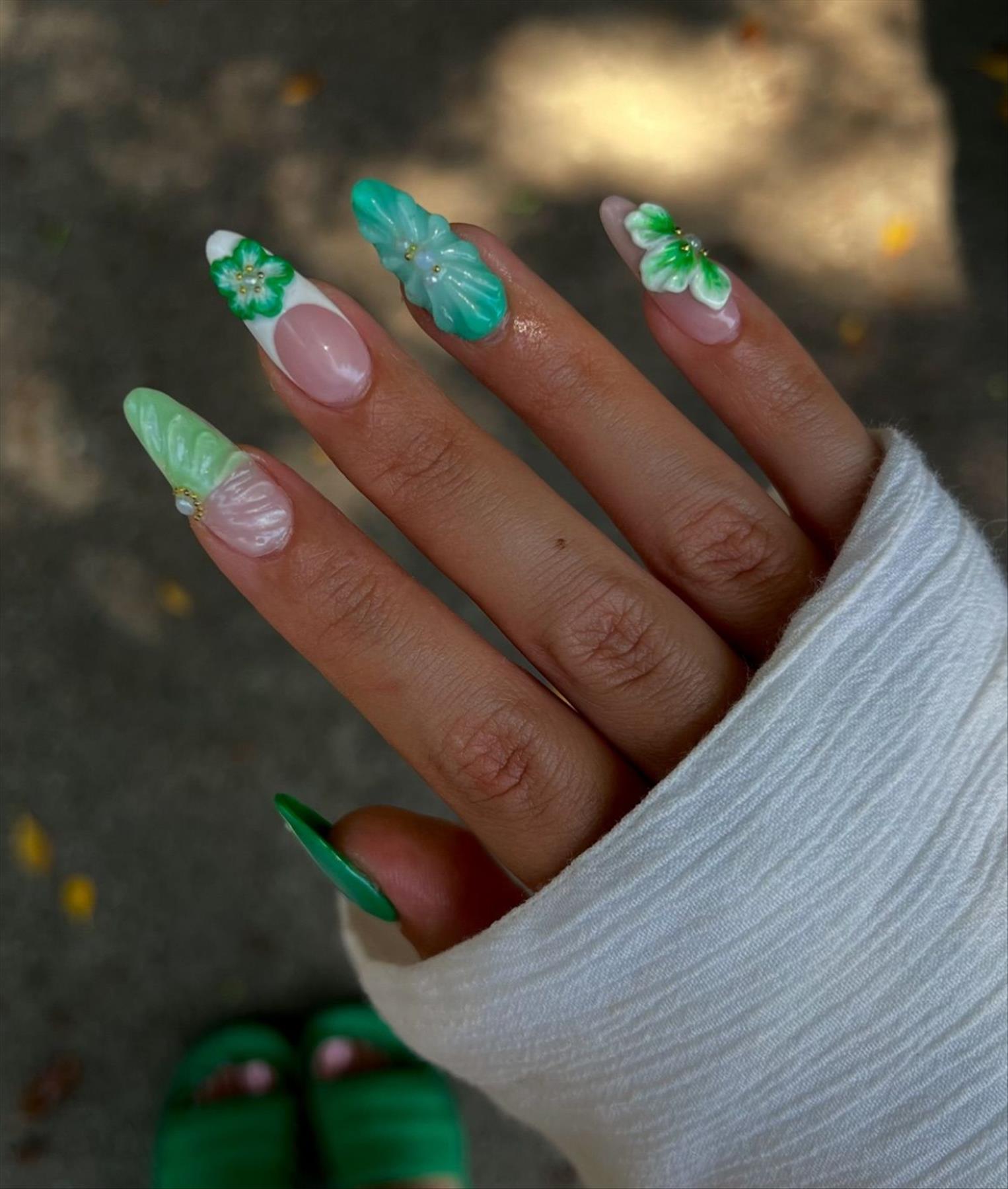 Creative Colored Nail Designs To Brighten Your Day